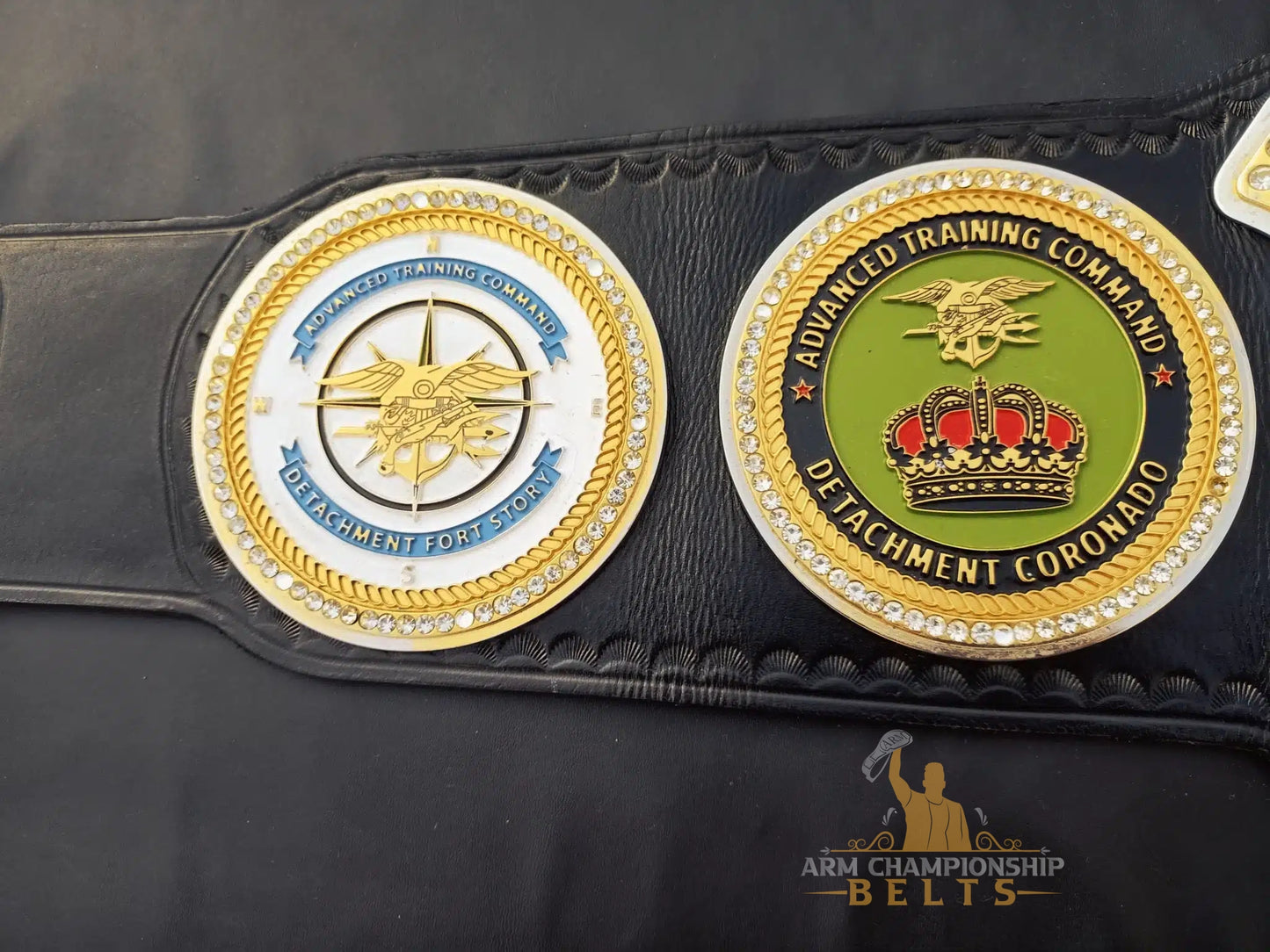 Elite Custom Military Championship Belt