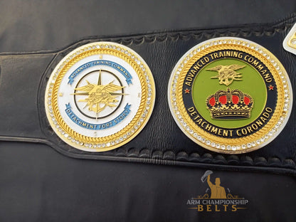 Elite Custom Military Championship Belt