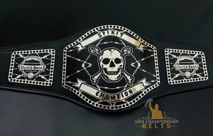 Custom Dutch Bros Spirit Champion Belt – Team Award