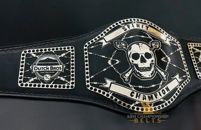Custom Dutch Bros Spirit Champion Belt – Team Award