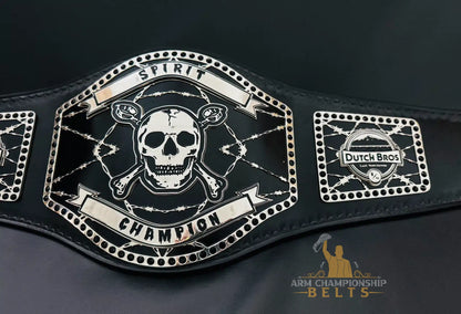 Custom Dutch Bros Spirit Champion Belt – Team Award