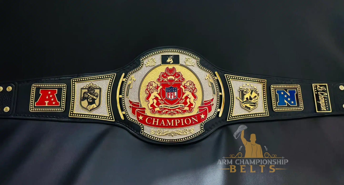 Red Crest Gold Legacy – Champion Title Belt