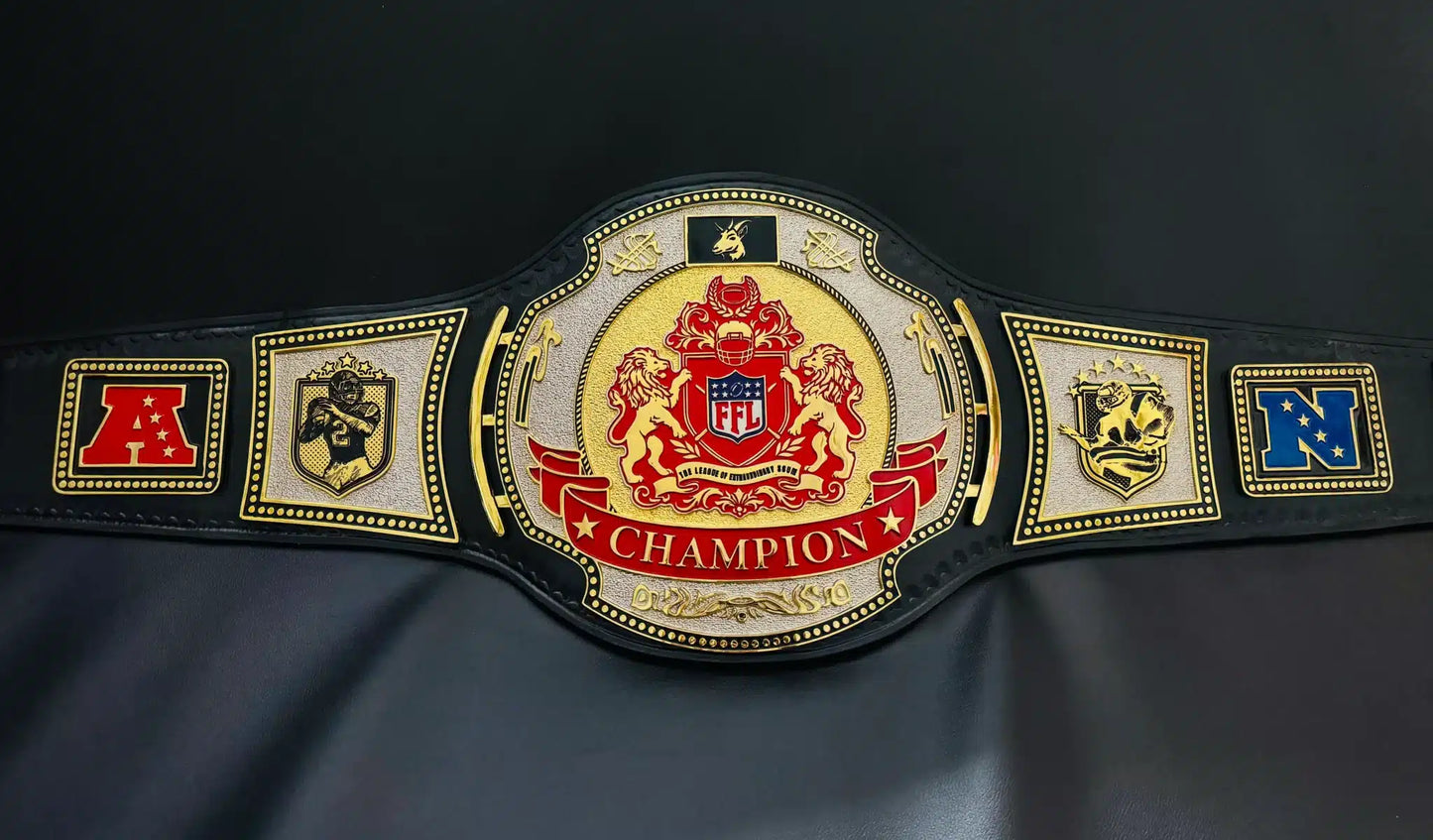 Red Crest Gold Legacy – Champion Title Belt