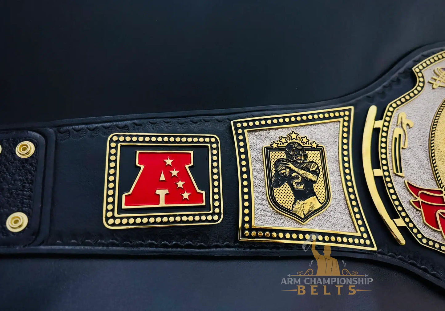 Red Crest Gold Legacy – Champion Title Belt