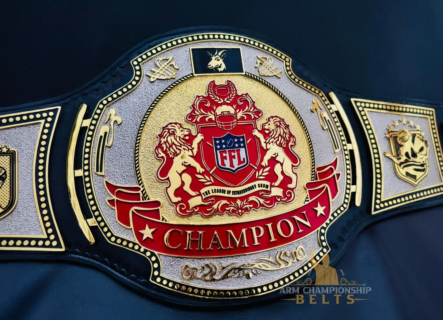 Red Crest Gold Legacy – Champion Title Belt