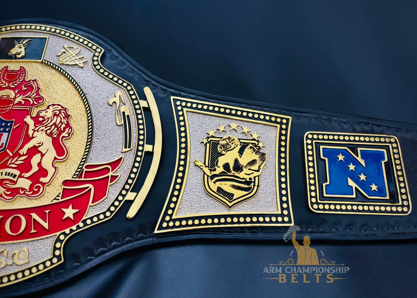 Red Crest Gold Legacy – Champion Title Belt