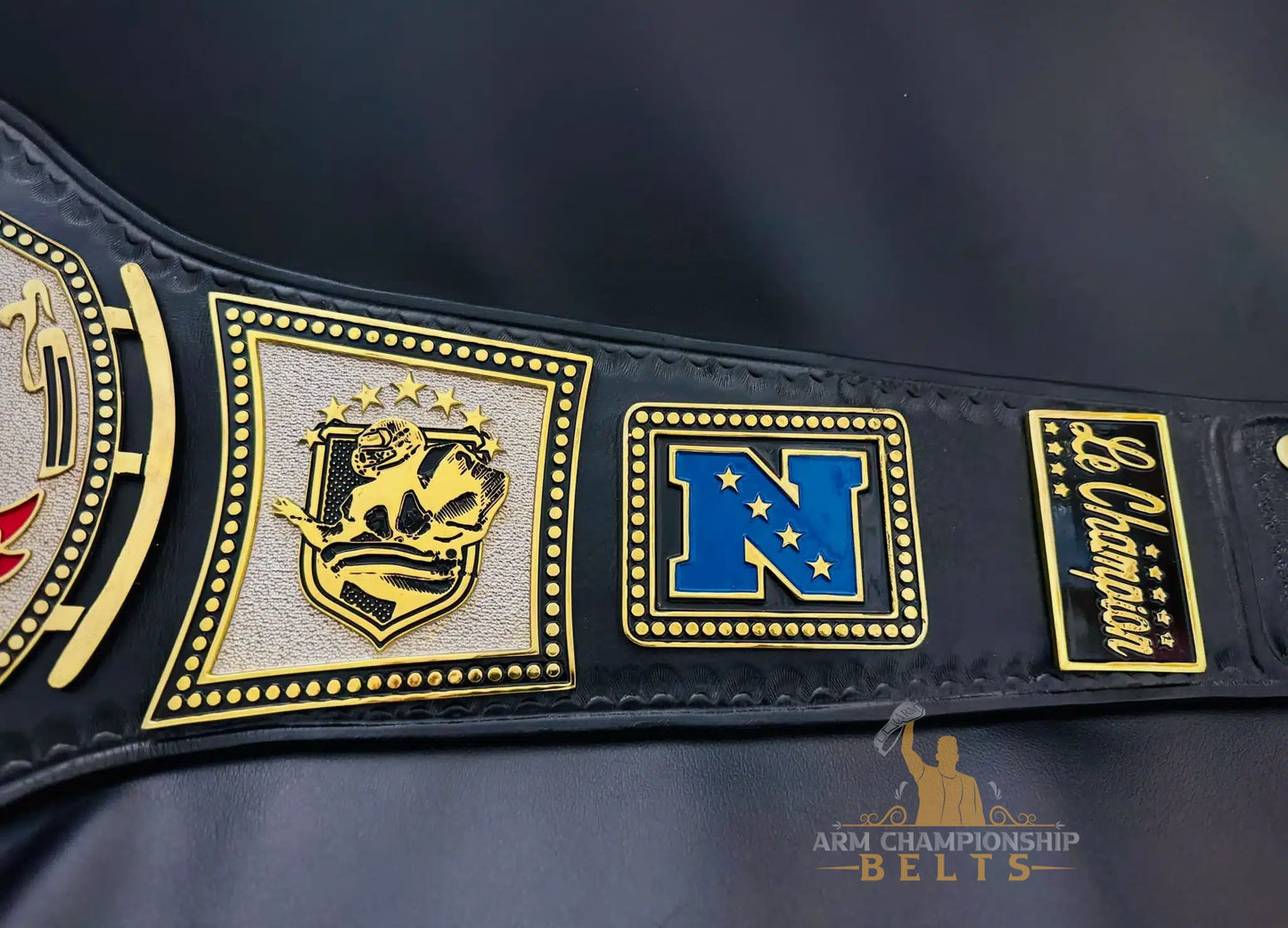 Red Crest Gold Legacy – Champion Title Belt