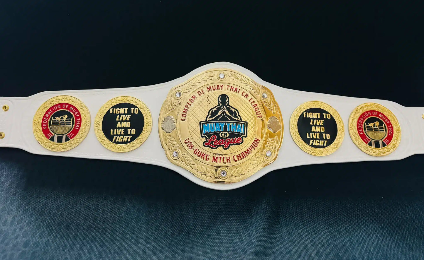 Muay Thai Fighting League Belt – Personalized Award