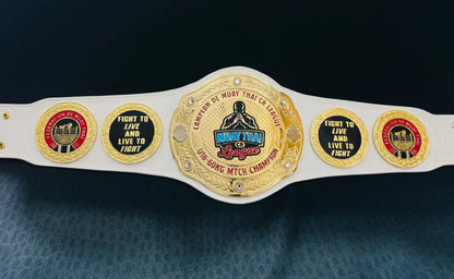 Muay Thai Fighting League Belt – Personalized Award