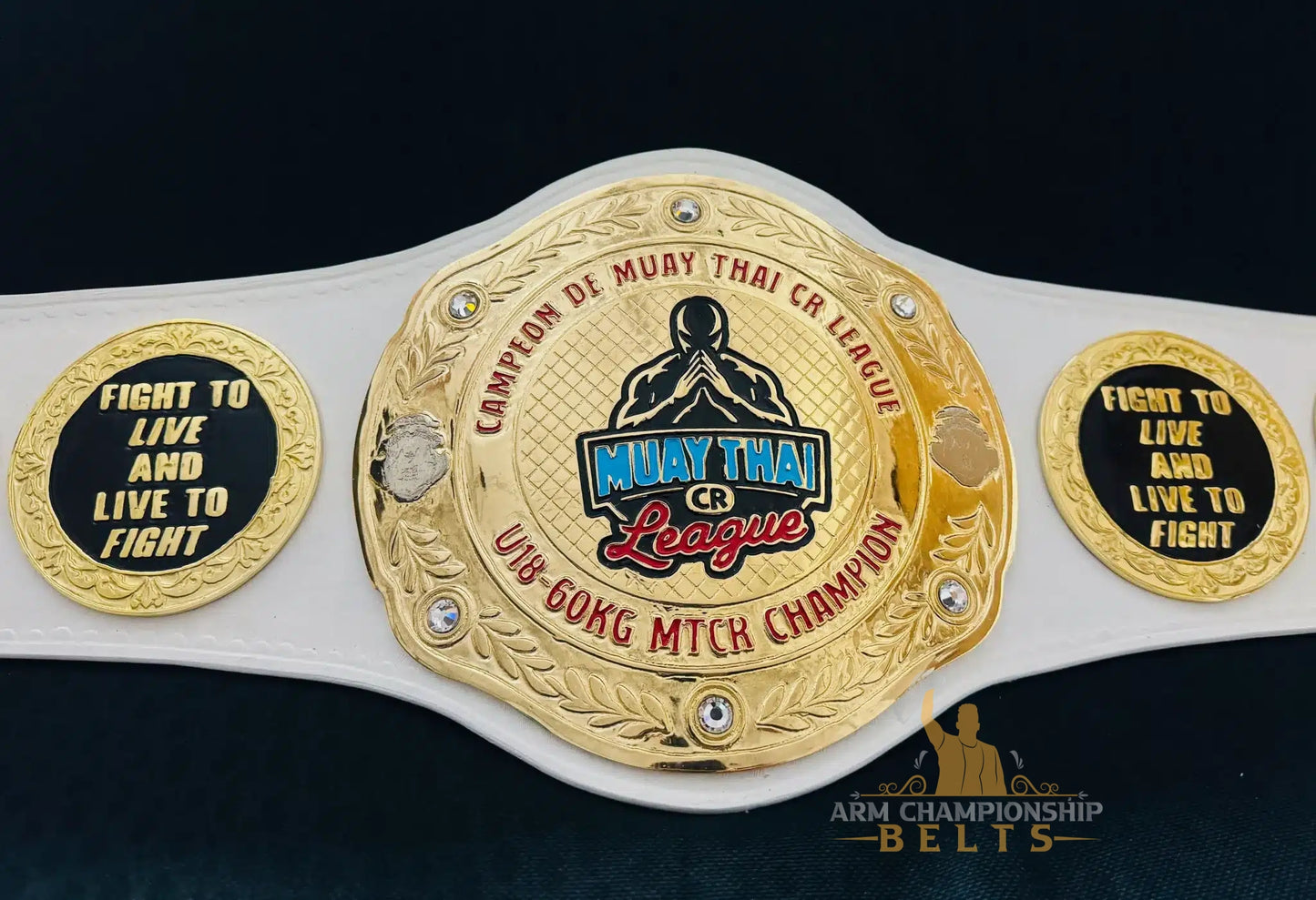 Muay Thai Fighting League Belt – Personalized Award