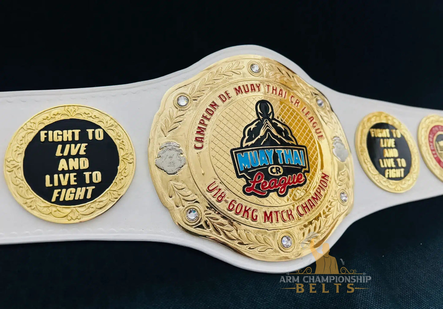 Muay Thai Fighting League Belt – Personalized Award