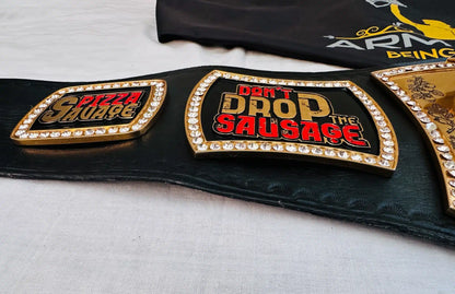Custom Pizza Spinner Championship Belt