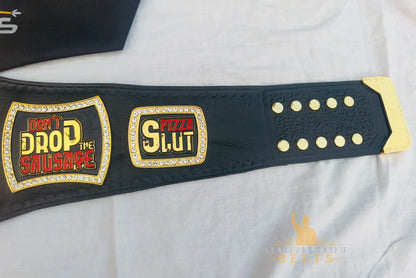 Custom Pizza Spinner Championship Belt