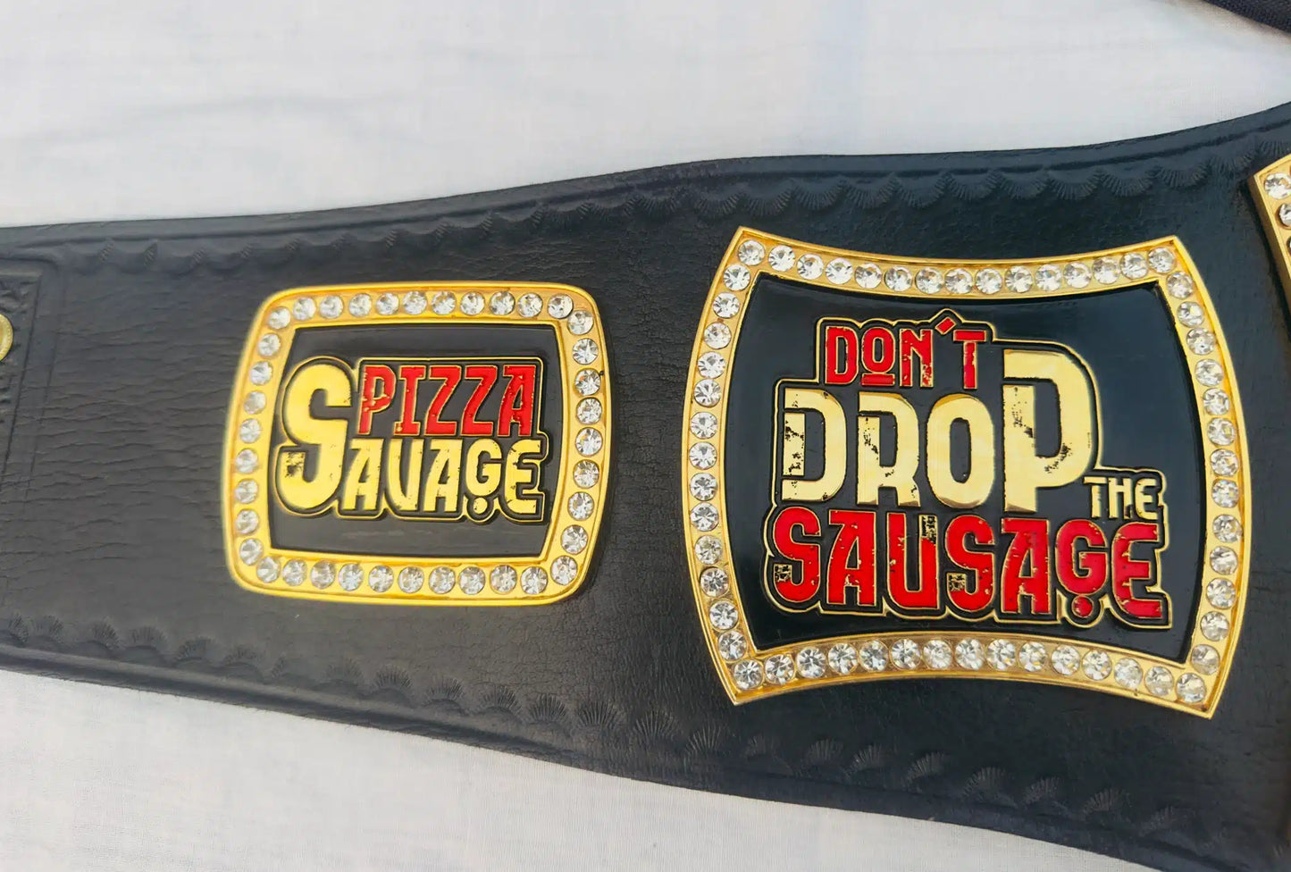 Custom Pizza Spinner Championship Belt