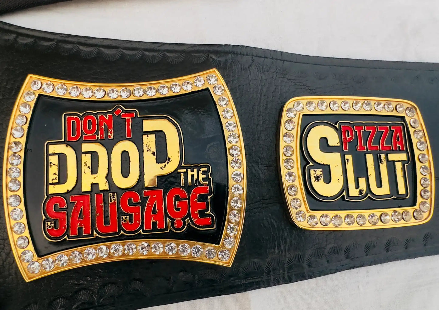 Custom Pizza Spinner Championship Belt