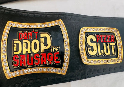 Custom Pizza Spinner Championship Belt