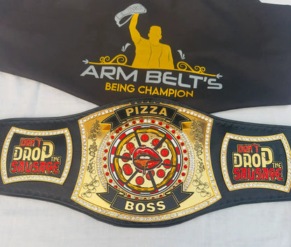 Custom Pizza Spinner Championship Belt