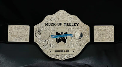 Custom Championship Belts for Events – Gold, Silver & Bronze Awards