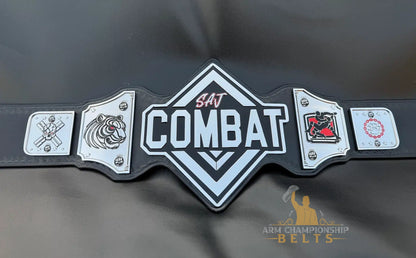 Combat Championship Belt – Premium Chrome-Plated