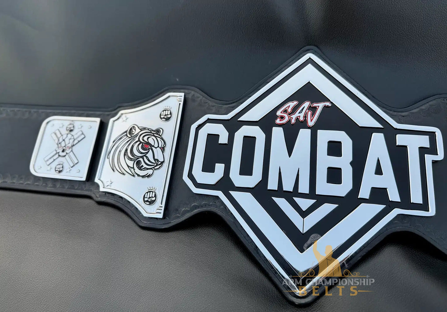 Combat Championship Belt – Premium Chrome-Plated