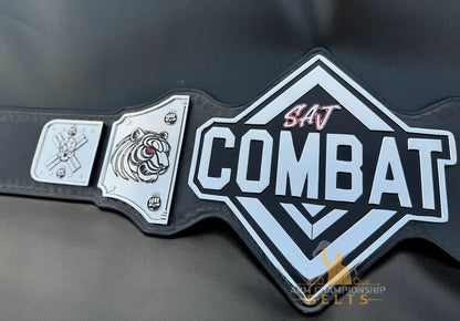 Combat Championship Belt – Premium Chrome-Plated