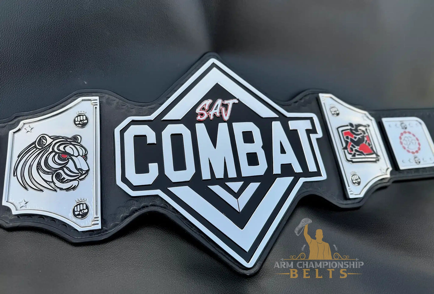 Combat Championship Belt – Premium Chrome-Plated
