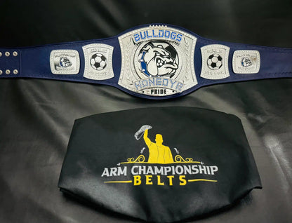 Custom Player of the Game Championship Belt – School Sports Edition