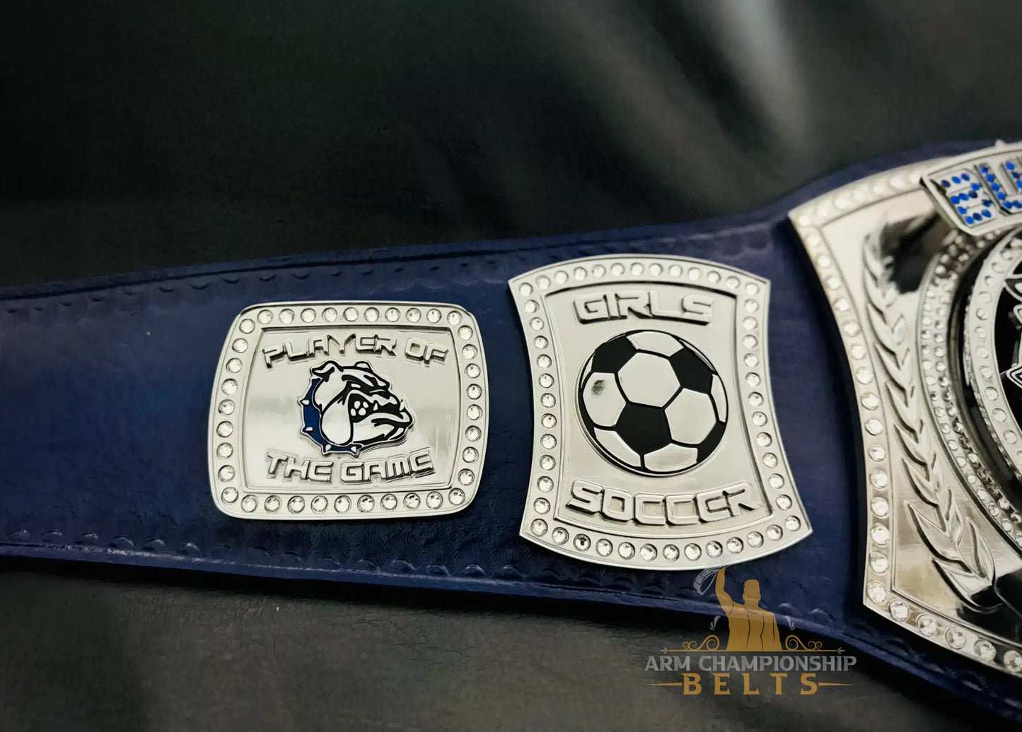 Custom Player of the Game Championship Belt – School Sports Edition