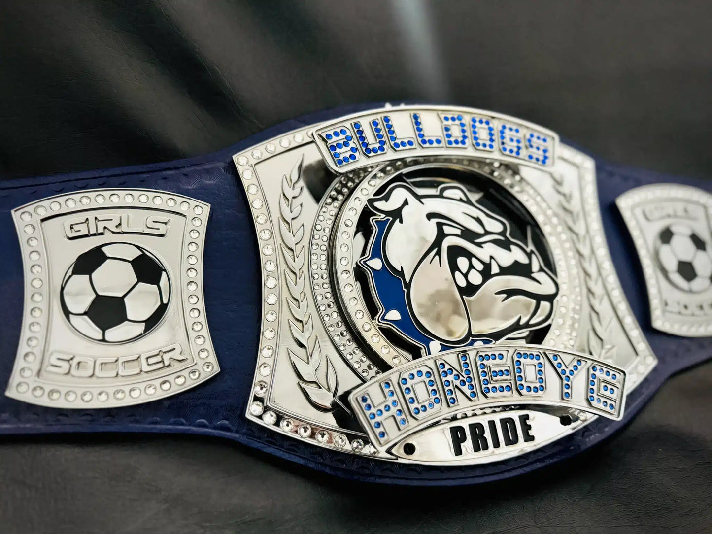 Custom Player of the Game Championship Belt – School Sports Edition