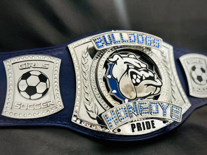 Custom Player of the Game Championship Belt – School Sports Edition