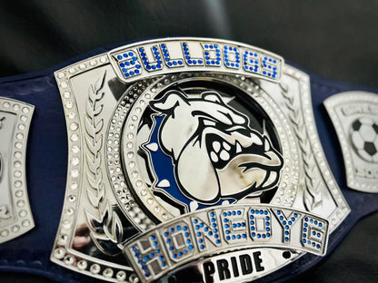 Custom Player of the Game Championship Belt – School Sports Edition