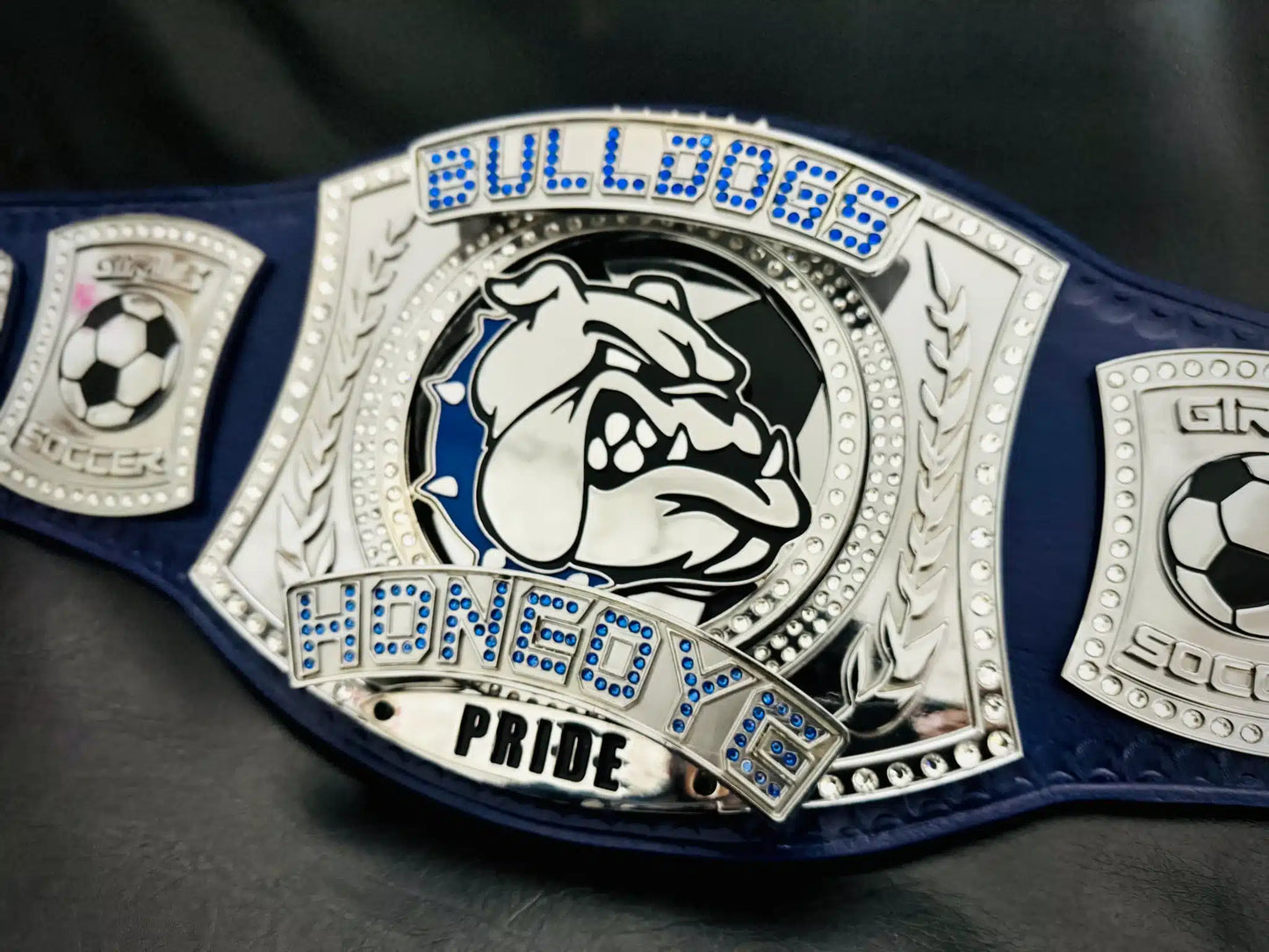 Custom Player of the Game Championship Belt – School Sports Edition