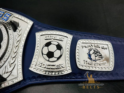 Custom Player of the Game Championship Belt – School Sports Edition