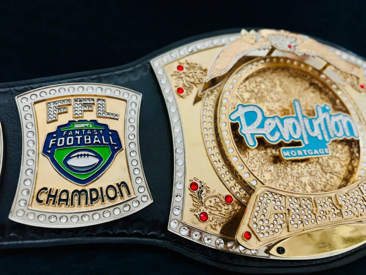 Custom Business Fantasy Football Belt – Championship Award