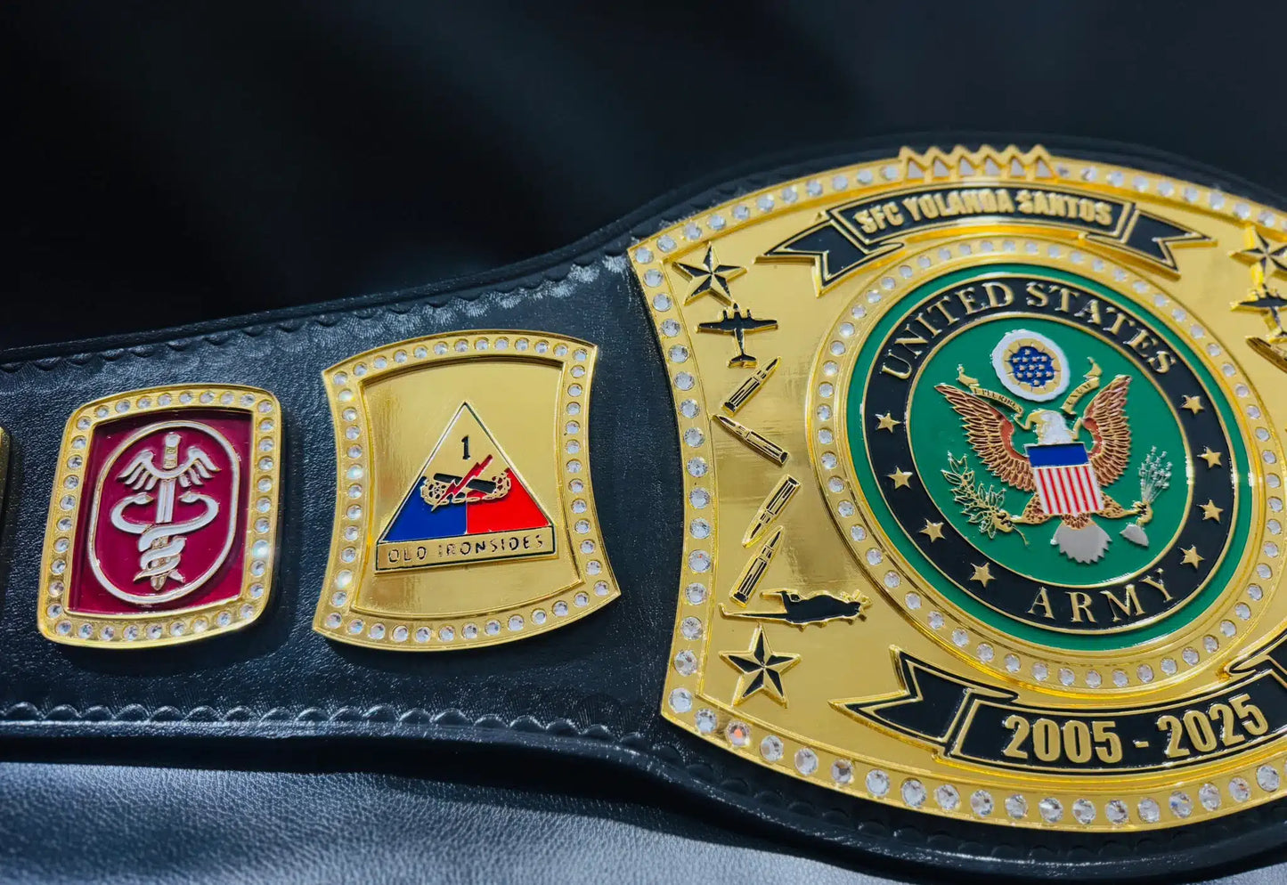 Custom U.S. Army Championship Belt