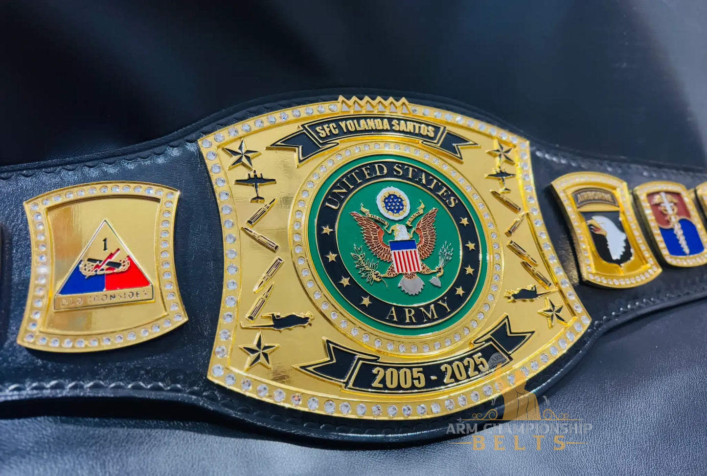 Custom U.S. Army Championship Belt