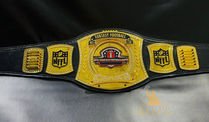 Fantasy Football Title Belt with Name Plates