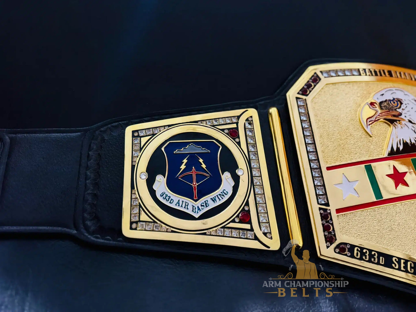 Battle Ready Custom Military Belt – USAF Security Forces Edition
