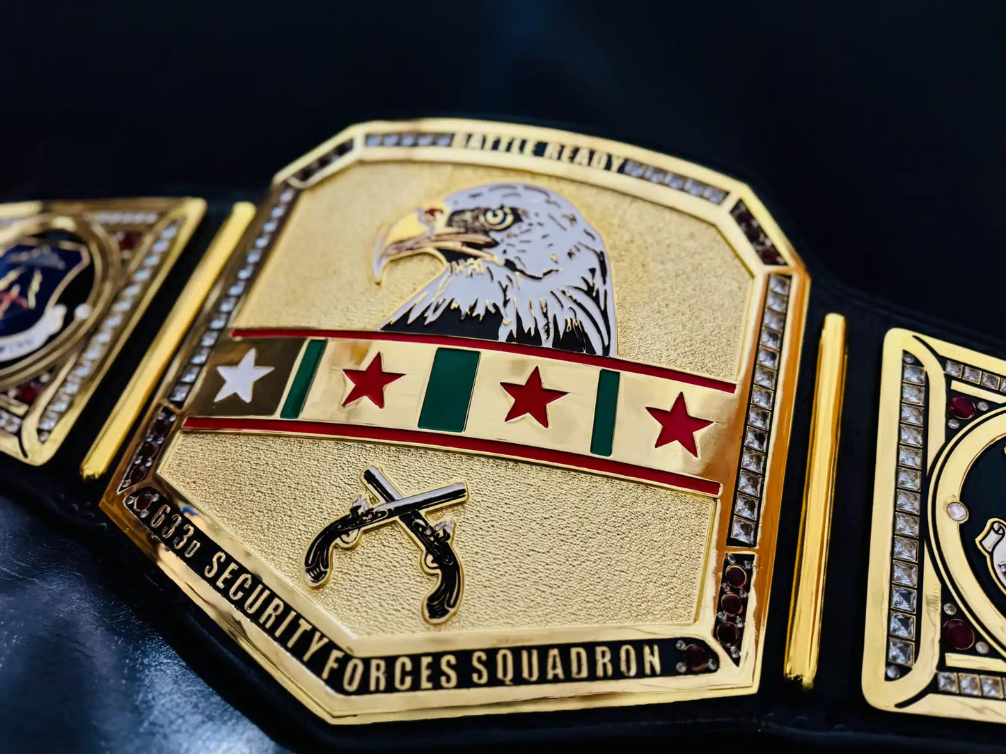 Battle Ready Custom Military Belt – USAF Security Forces Edition