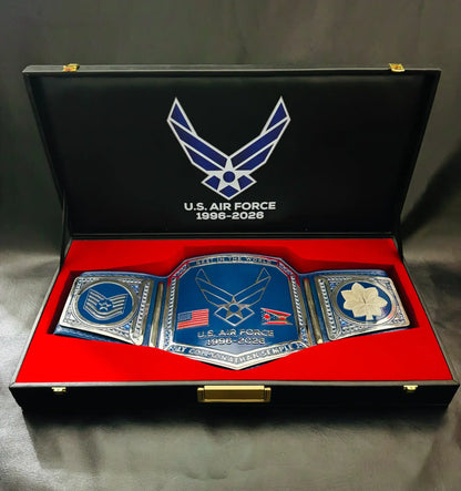 Best in the World – Custom U.S. Air Force Military Retirement Belt