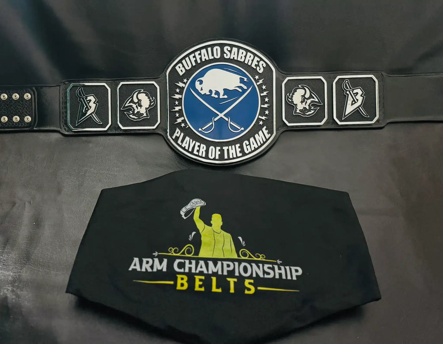 Buffalo Sabres Custom Player of the Game Championship Belt