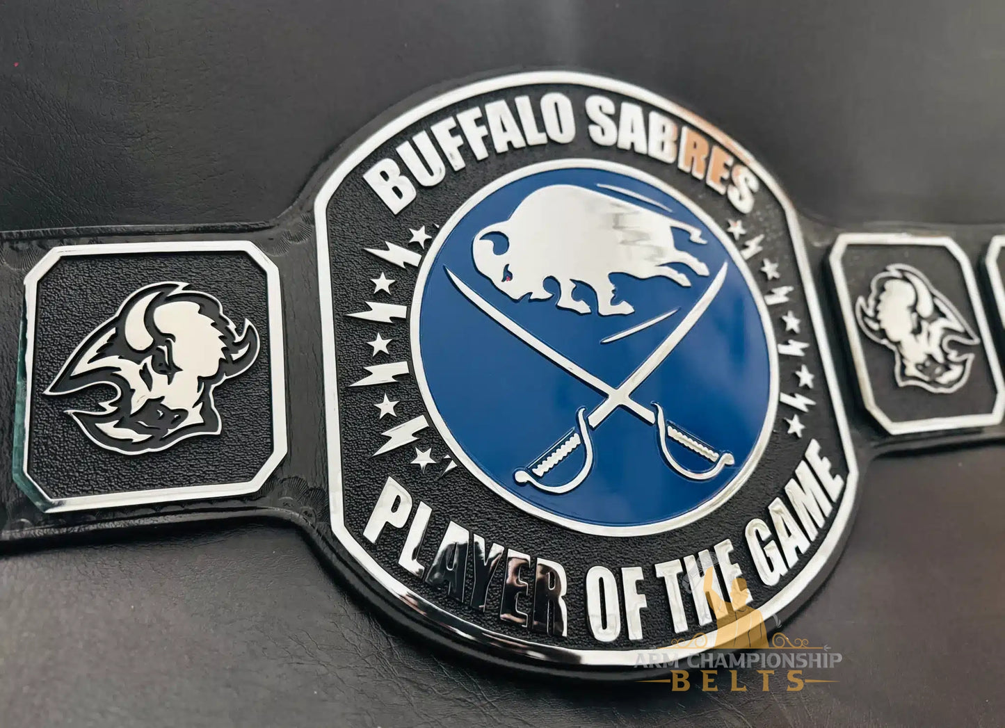 Buffalo Sabres Custom Player of the Game Championship Belt