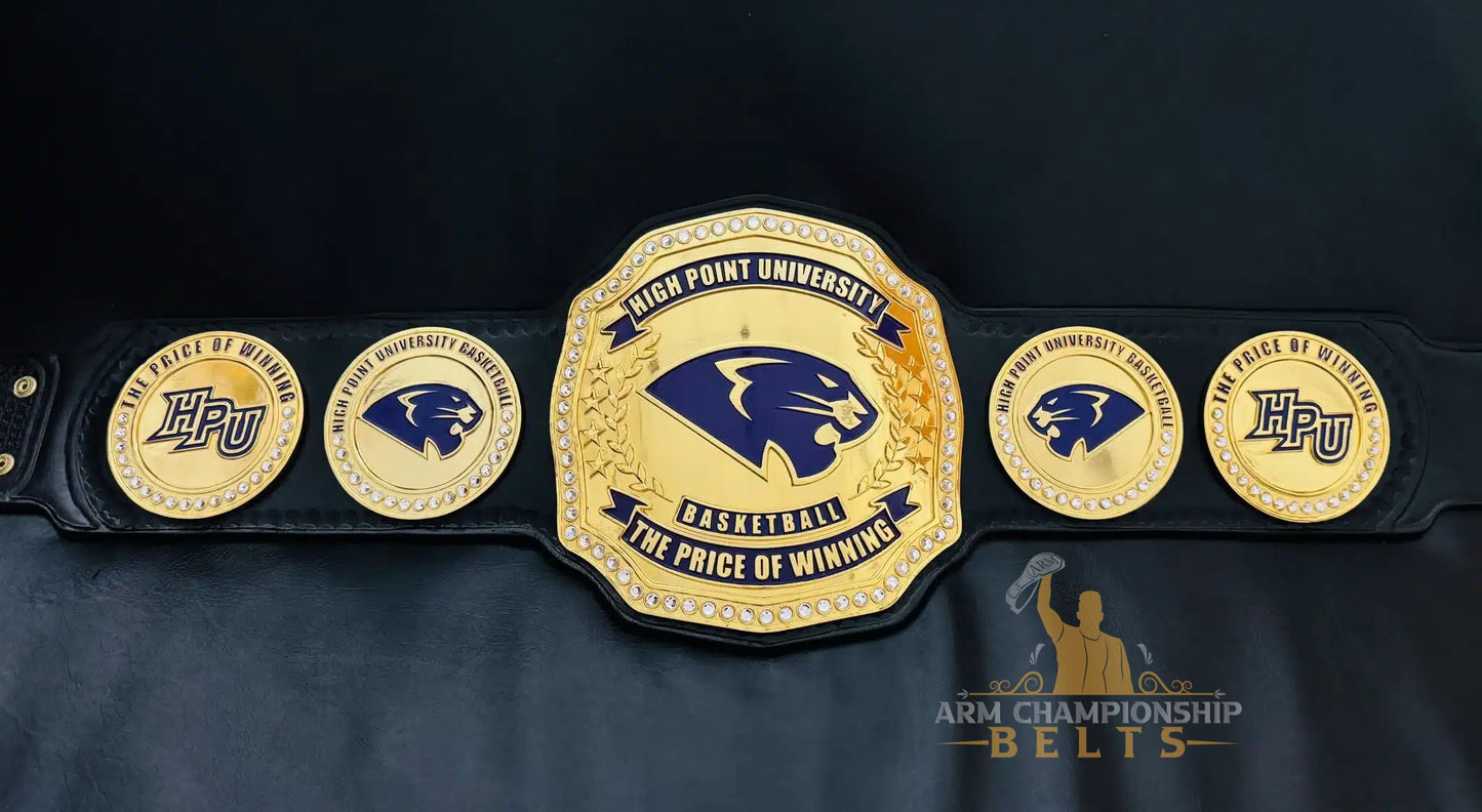 High Point University Custom Basketball Championship Belt – The Price of Winning