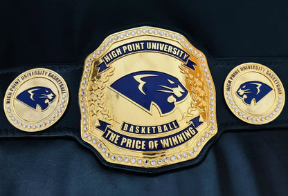 High Point University Custom Basketball Championship Belt – The Price of Winning