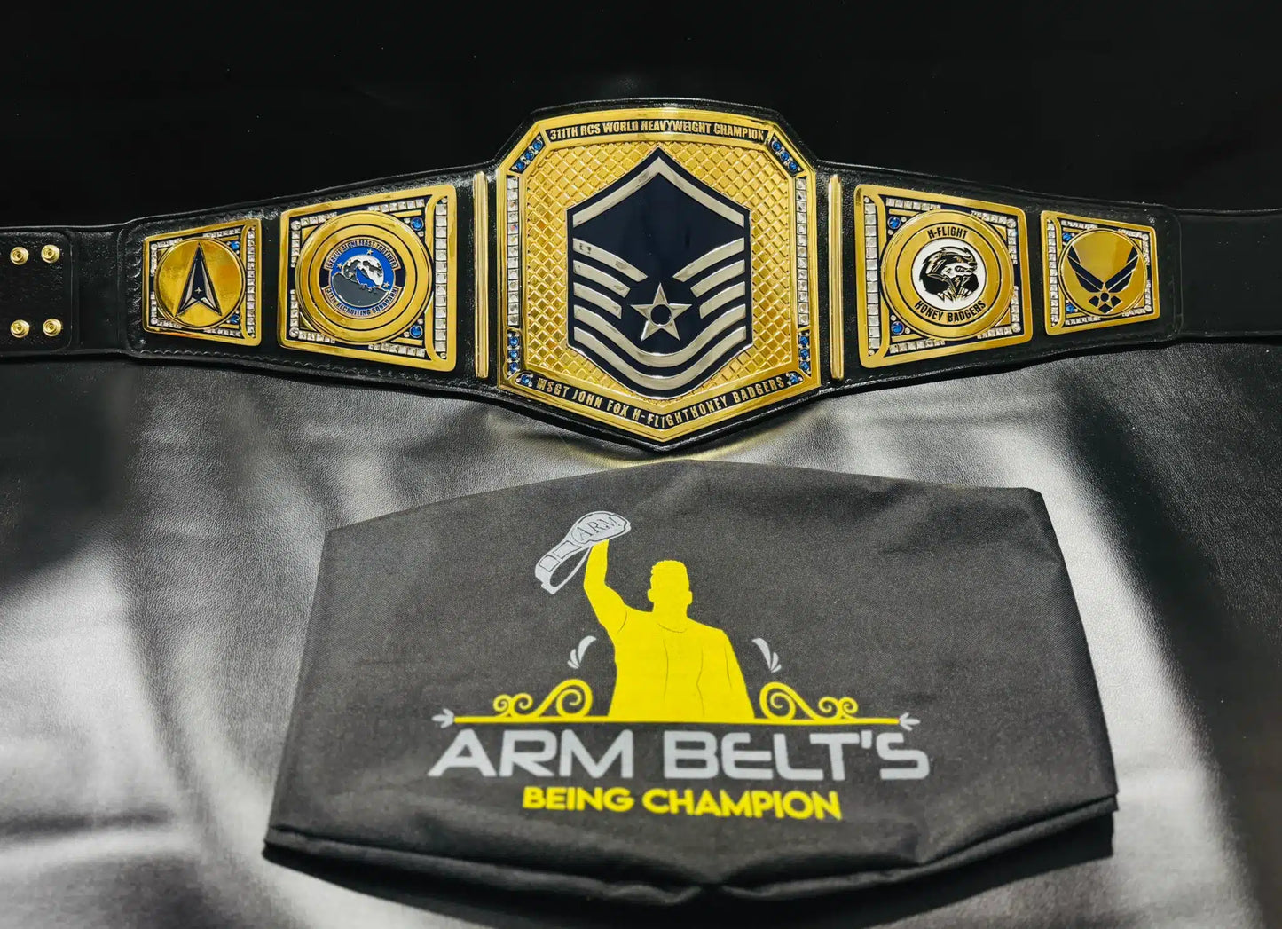 Custom Air Force Championship Belt