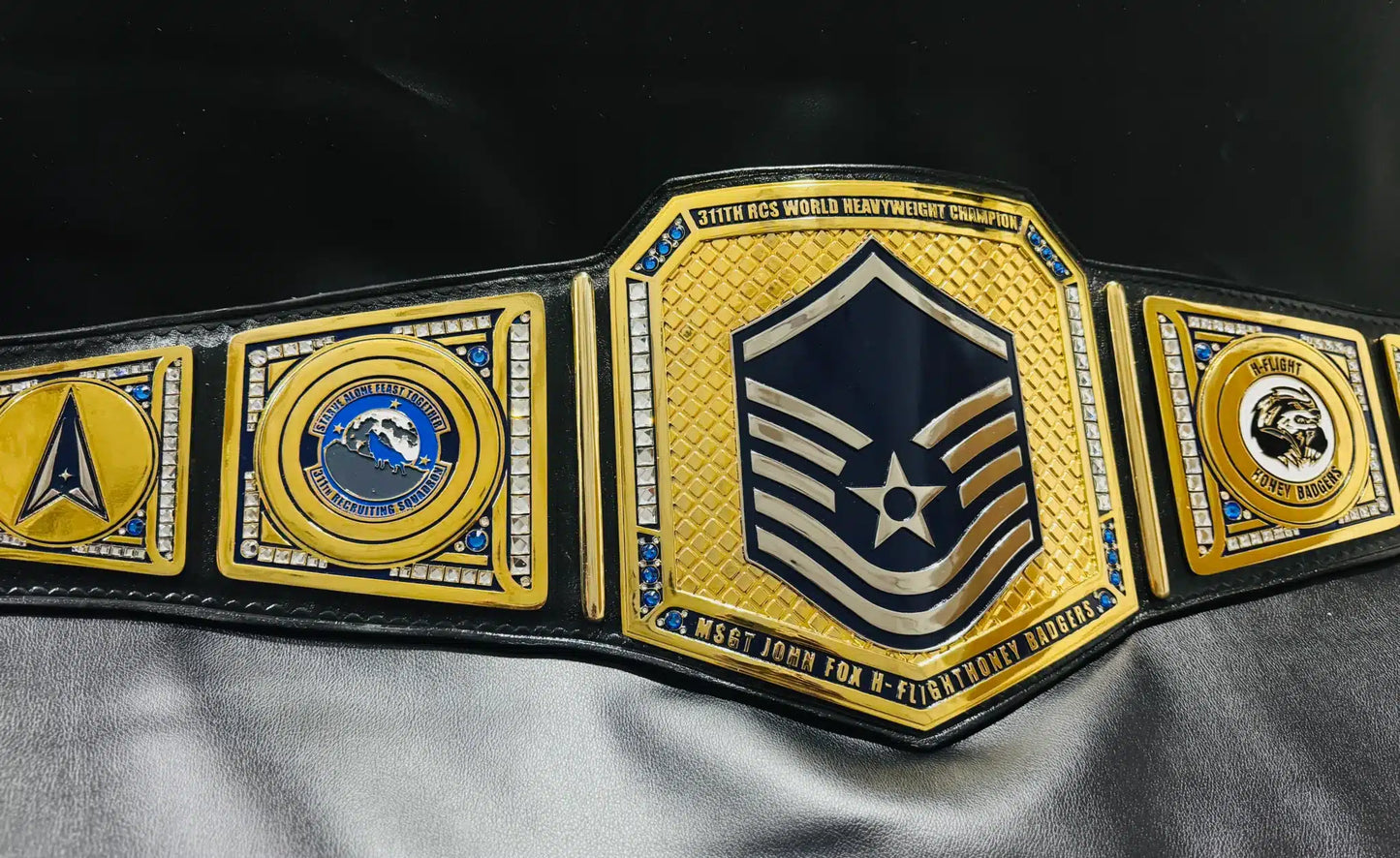 Custom Air Force Championship Belt
