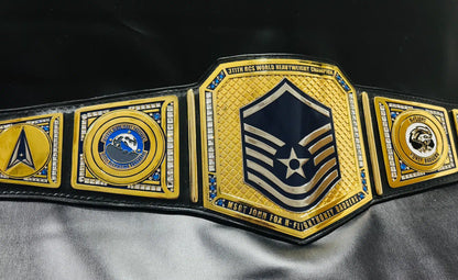 Custom Air Force Championship Belt