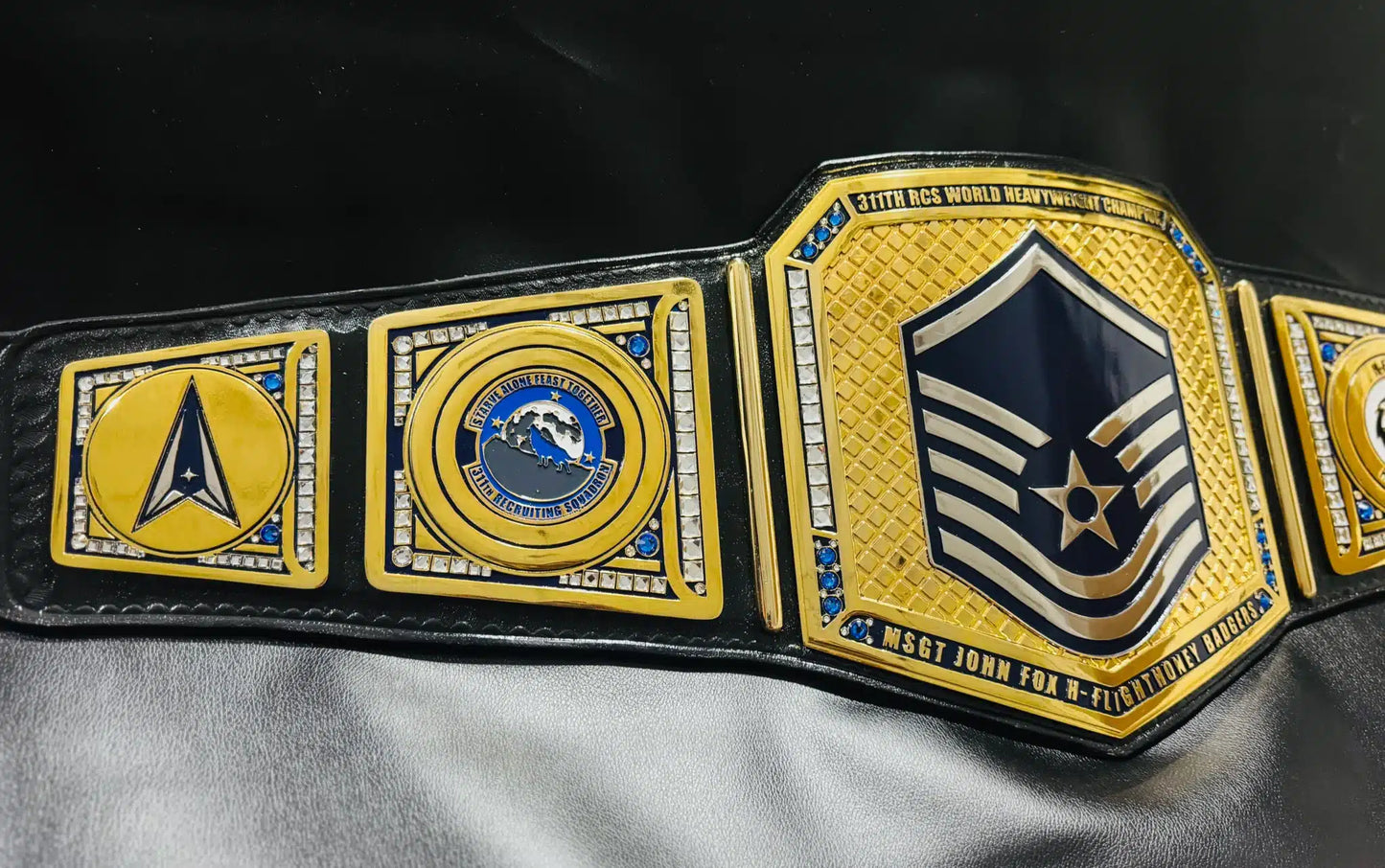 Custom Air Force Championship Belt