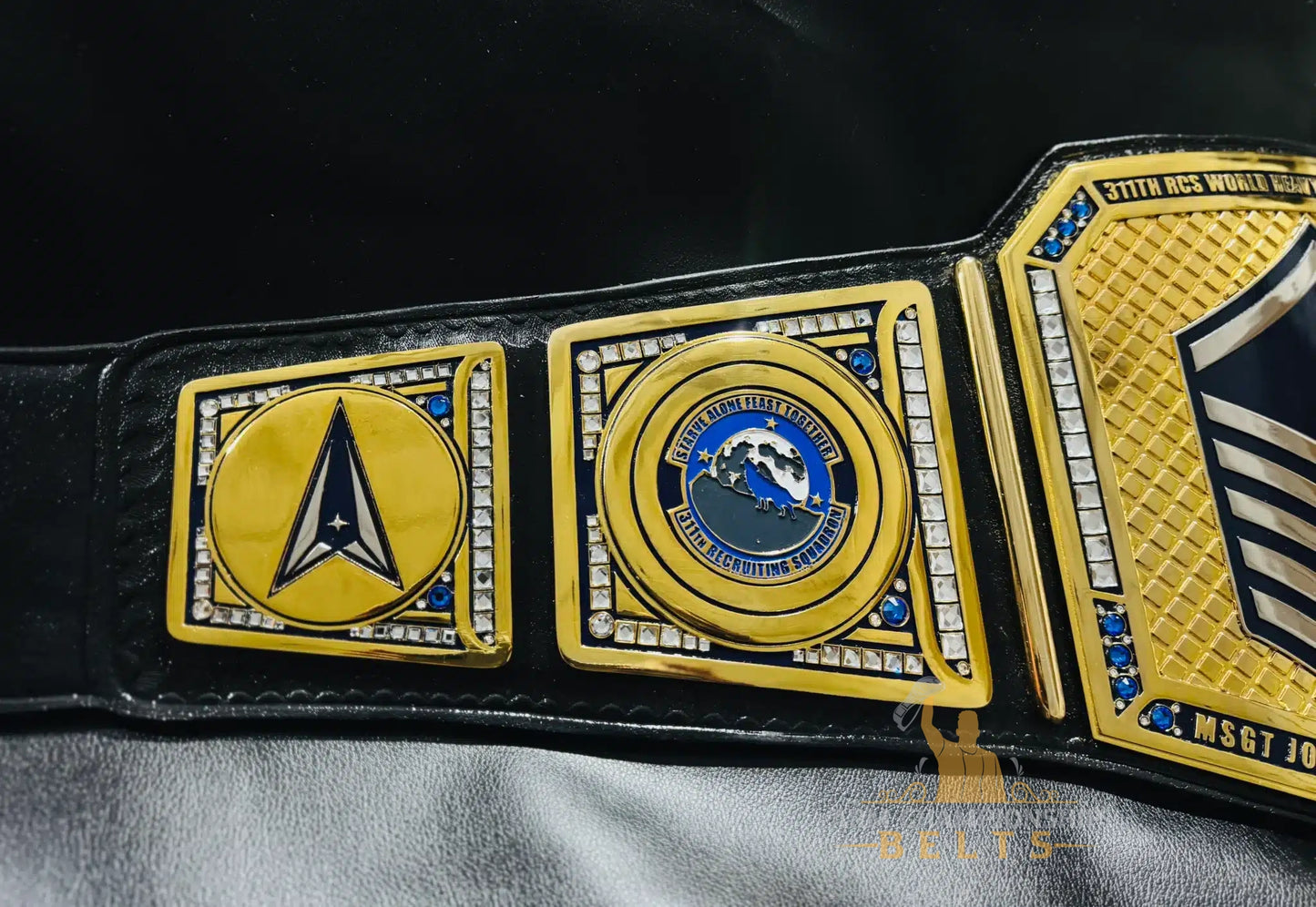 Custom Air Force Championship Belt