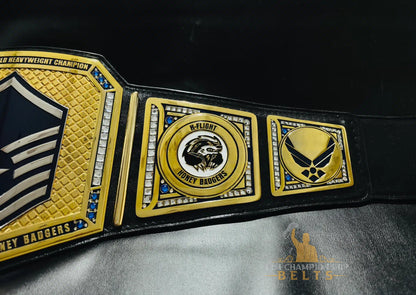 Custom Air Force Championship Belt